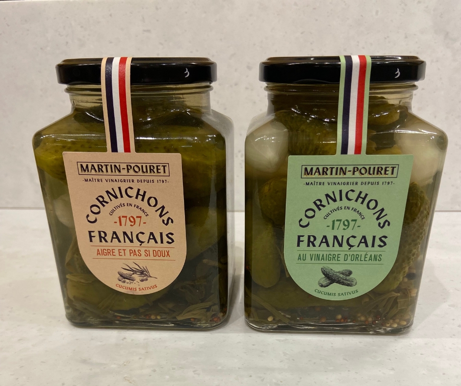 Cornichons au vinaigre de vin d’Orléans ou aigre-doux