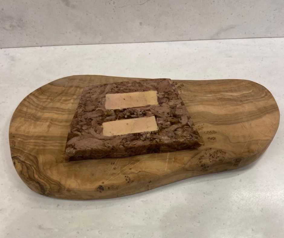 Pressé de Paleron de Bœuf et Foie gras de Canard