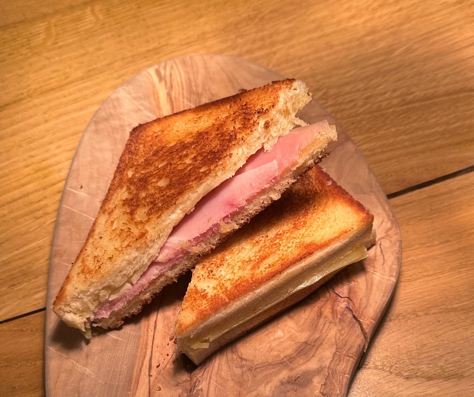 Croque-monsieur - jambon blanc/Comté
