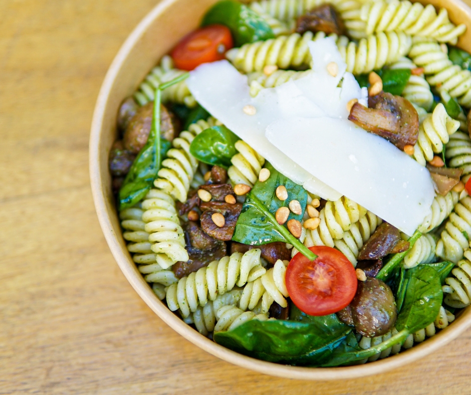 salade italienne pate au pesto